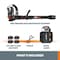 Worx Battery Powered Backpack Leaf Blower, Battery Included WG572 - alternate 2